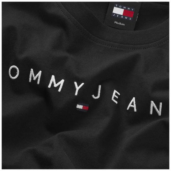 Tommy Hilfiger Ανδρική κοντομάνικη μπλούζα Regular Linear Logo Tee